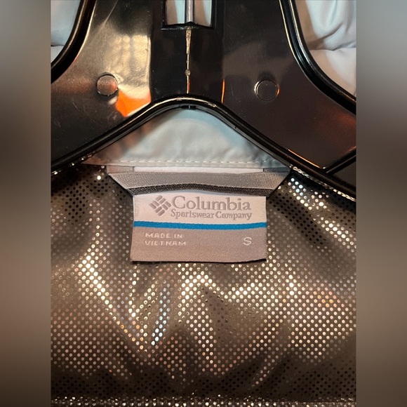 Columbia White Out Vest Mens Small Gray Puffer Omni-Heat Insulated New Tags - Picture 2 of 16